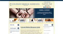 Desktop Screenshot of colorado-medical-marijuana-guide.com